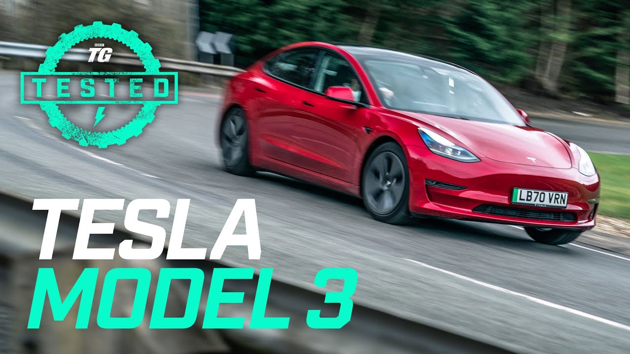Tesla Model 2021 Review: 0-60mph, ride, handling, user guide & Tesla Autopilot Top Gear Tested - YouTube