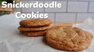 Snickerdoodle Cookies (SUPER CHEWY & DELICIOUS)