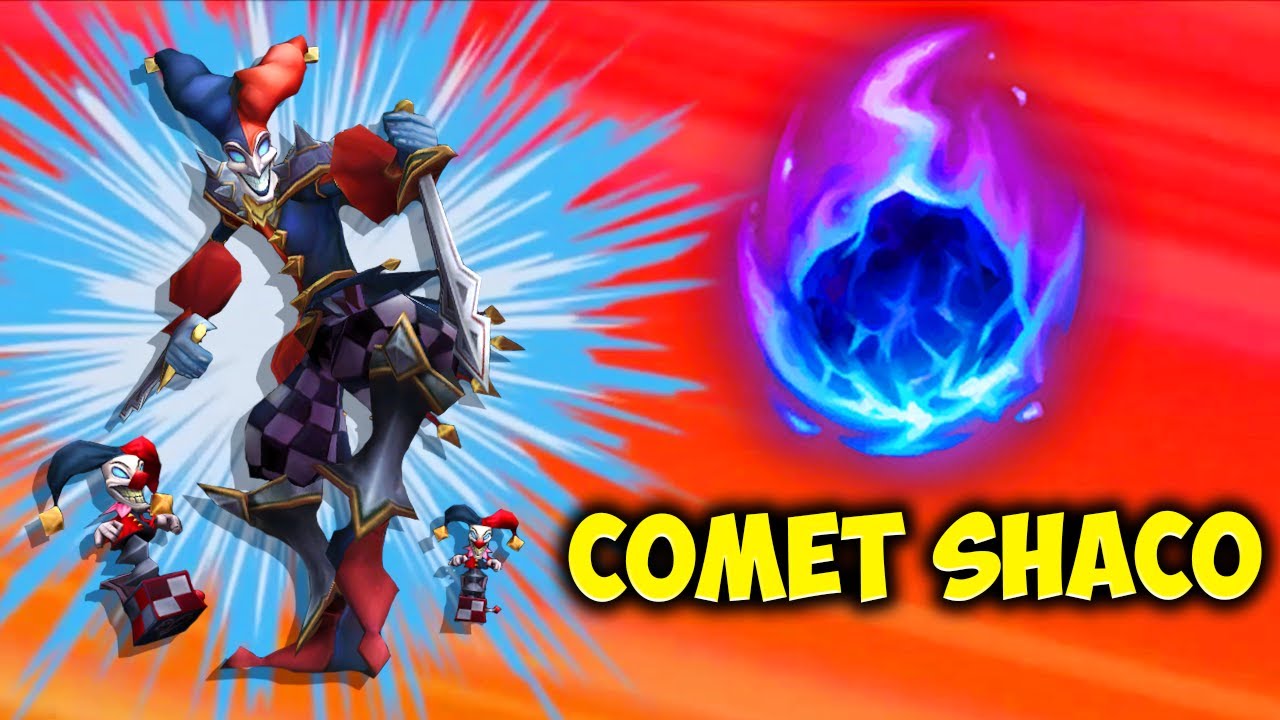 WHAT'S THAT?! IT'S ARCANE COMET SHACO 🤡🤡 - YouTube