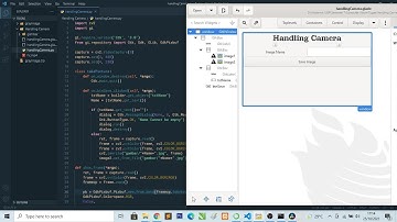 Handling Camera with opencv-python and Glade in Windows (Tugas Computer Vision)