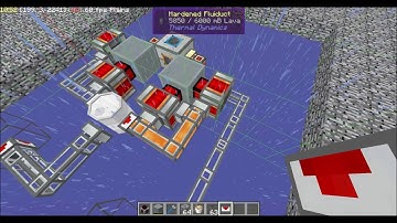 Minecraft Thermal Expansion, Magma Dynamo Video 1