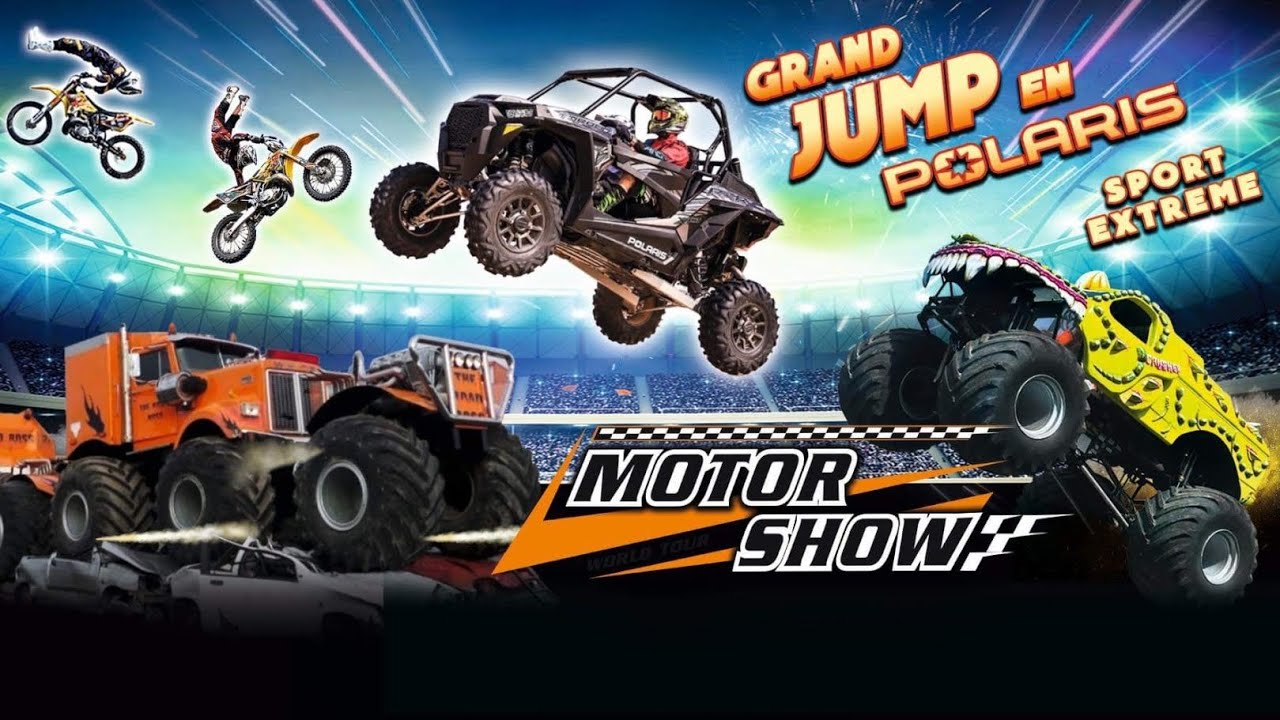 Motor Show World Tour - été 2024 - Monster truck américain et exclusivité mondiale