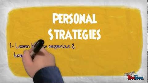 Self-regulated learning strategies