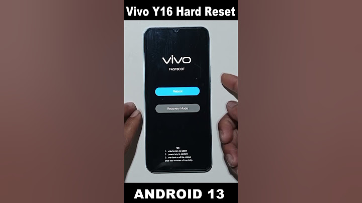 How To Vivo Y16 Hard Reset & Factory Reset | How To Hard Reset Of Vivo Phone 2023