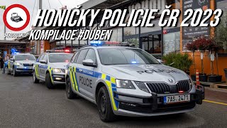 Honičky Policie ČR 2023 | Kompilace - duben