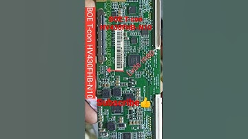 #BOE T-con #HV430FHB-N10 #@parthaelectronics9620 #tcon #tvproblem #tvvilareal #tvrepair #shorts