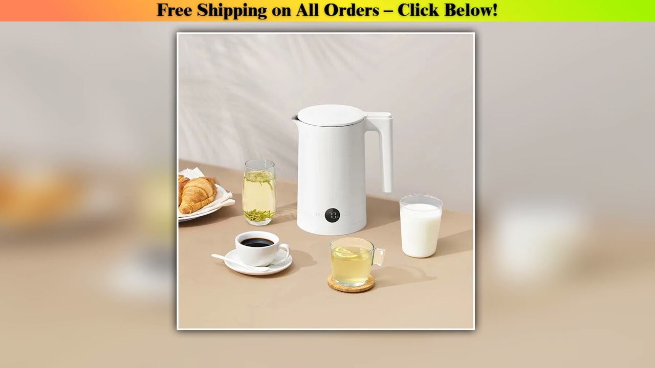 New XIAOMI Mijia Electric Kettle Smart Constant Temperature Water Boiler 220V Temperature Display