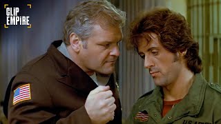Rambo Takes On the Deputies (Full Scene) | Rambo: First Blood