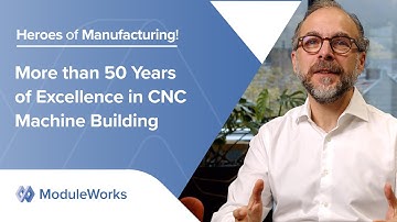 Heroes of Manufacturing - More than 50 Years of Excellence in CNC Machine Building