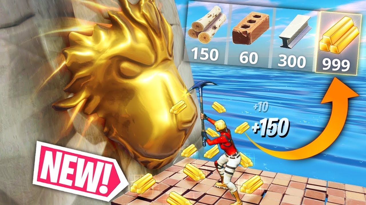 *NEW* GOLD MATERIAL..!! | Fortnite Funny and Best Moments Ep.654