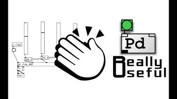 PureData tutorials - rich synthesis (14) - Clap synth