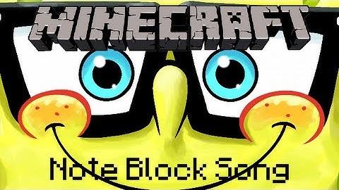 Minecraft Note Block Song: SpongeBob Theme