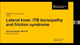 Lateral Knee with Dr. Kira Novakofski | AMSSM Sports US Case Presentation