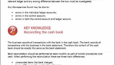 FIA FA1 - 10 Reconciliations