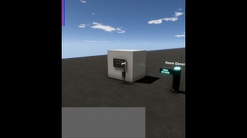 WIP 3D Terminal UI (Unity3d)