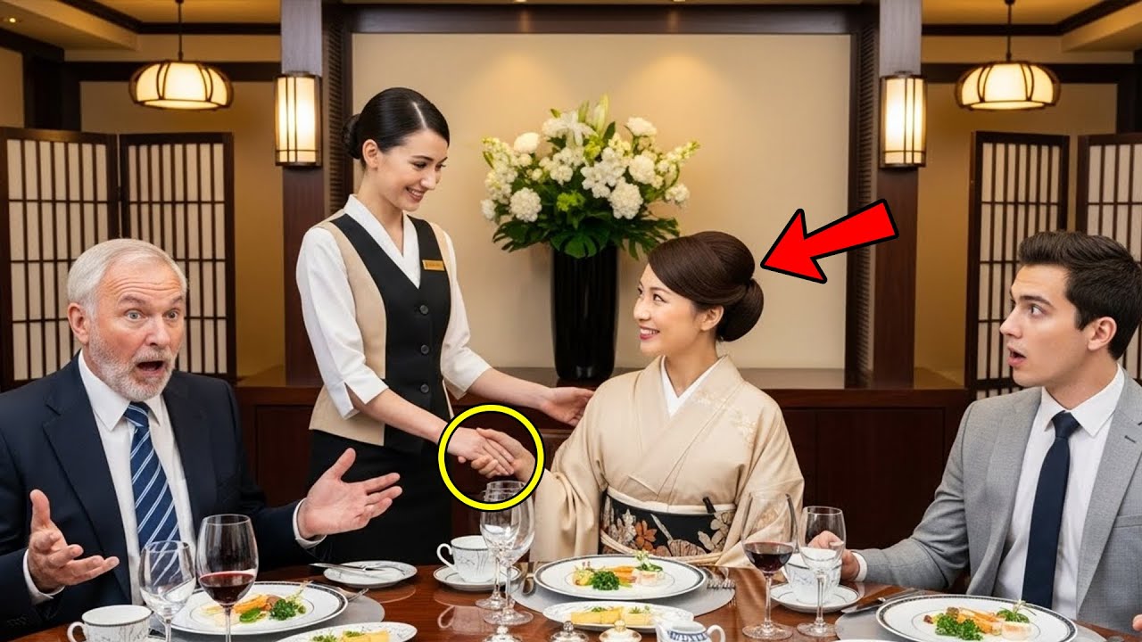 At Dinner, Nobody Spoke to the Japanese Heiress Until the Waitress Surprise Everyone in Her Language