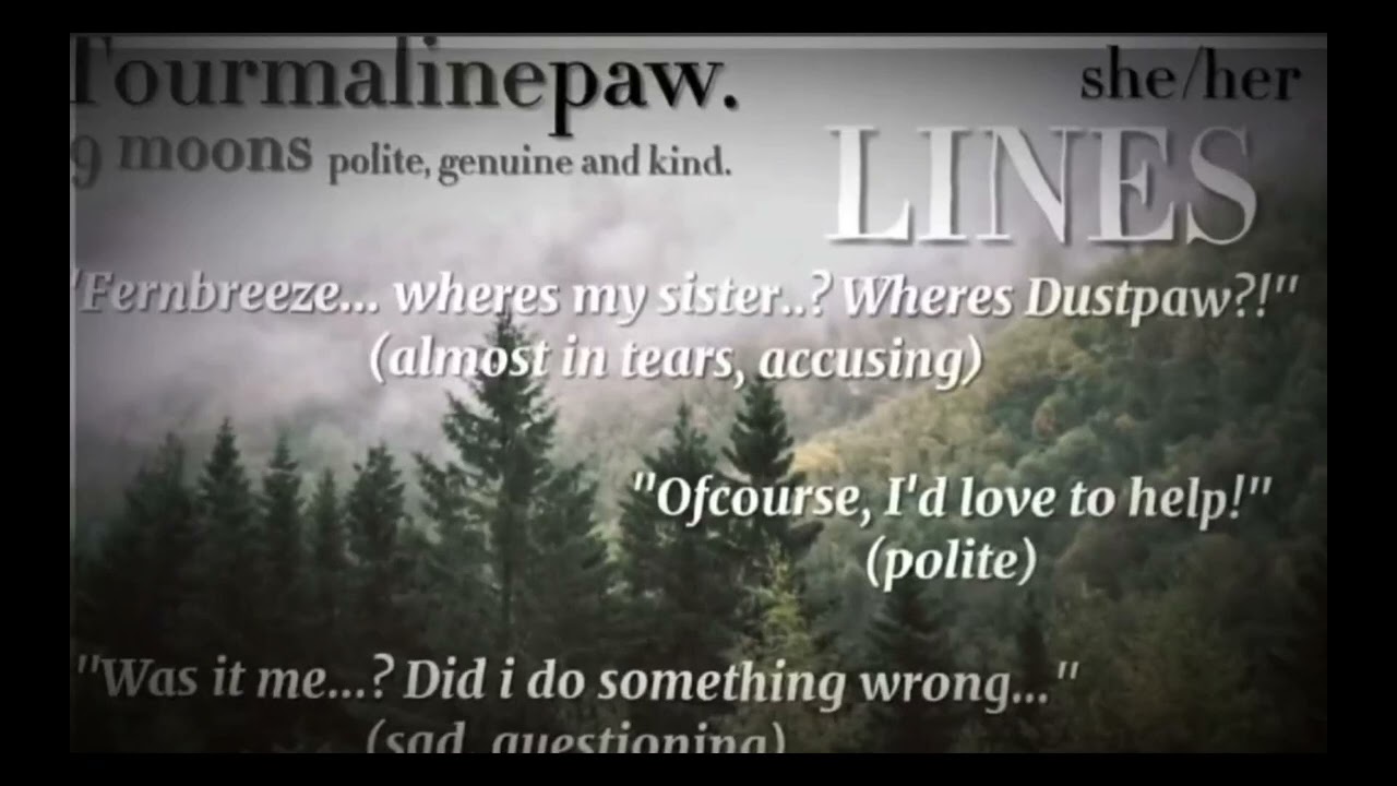 VA auditions for @coyoteclawzzz 