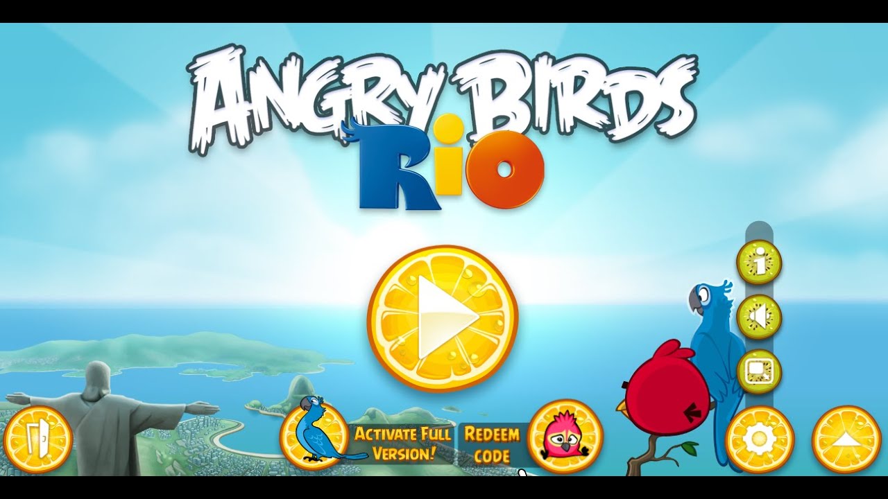 Angry Birds Rio || Unlimited Gameplay || PC Game Walkthrough Part 1 ...