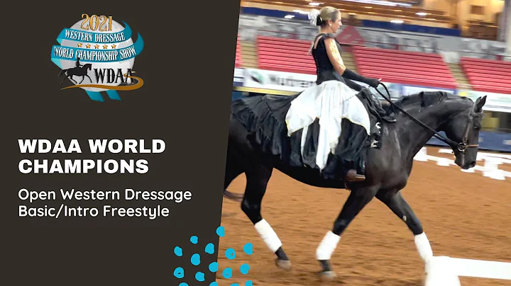 2021 WDAA Western Dressage Basic/Intro Freestyle World Champions - Marsha Hartford Sapp and Vino