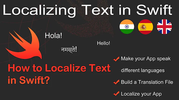 How to Localize text in your App in Swift?