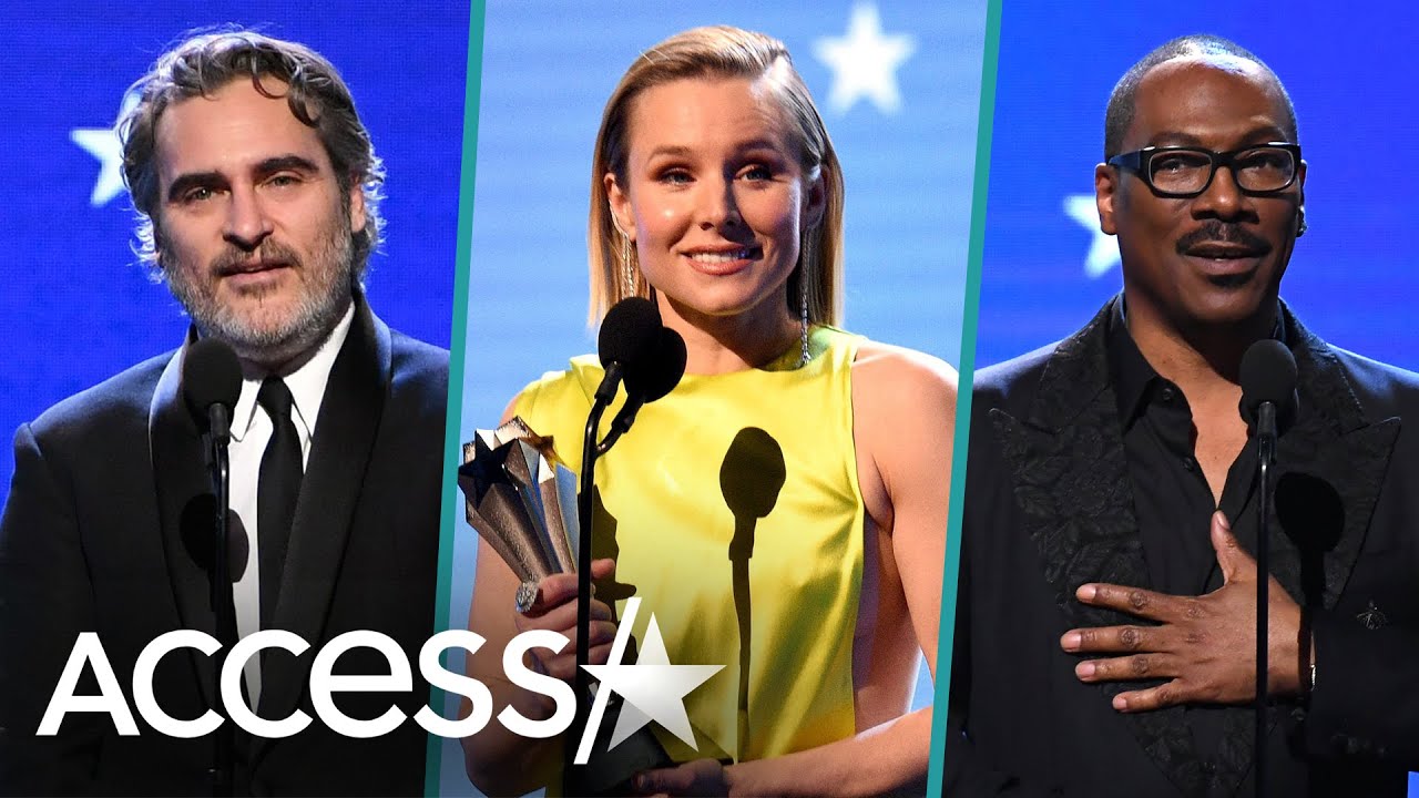 2020 Critics' Choice Awards: Biggest Moments From Joaquin Phoenix, Kristen Bell And More