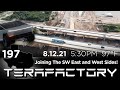 Tesla Terafactory Texas Update #197 in 4K: Joining The SW East &amp; West Sides 08/12/21 (5:30pm | 97°F)