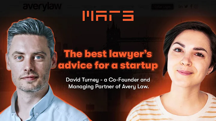 David Turney's best legal advice for a startup