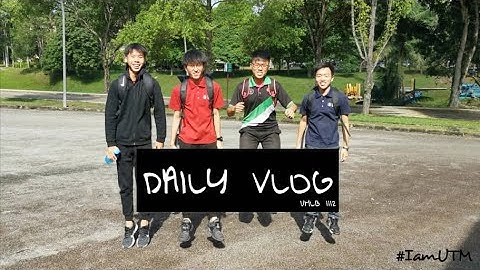 Daily Vlog at UTM (UHLB 1112) #iamutm