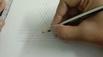 How to draw optical illusion triangle in easy way