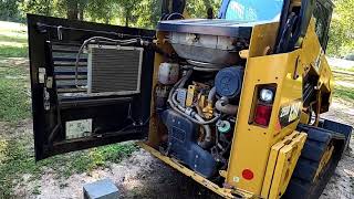 Replacing the battery on my Cat 259D skid steer!!