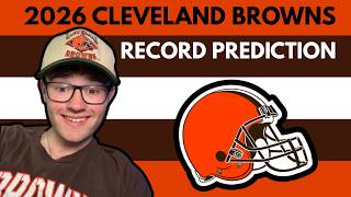 2026 Cleveland Browns Record Prediction!