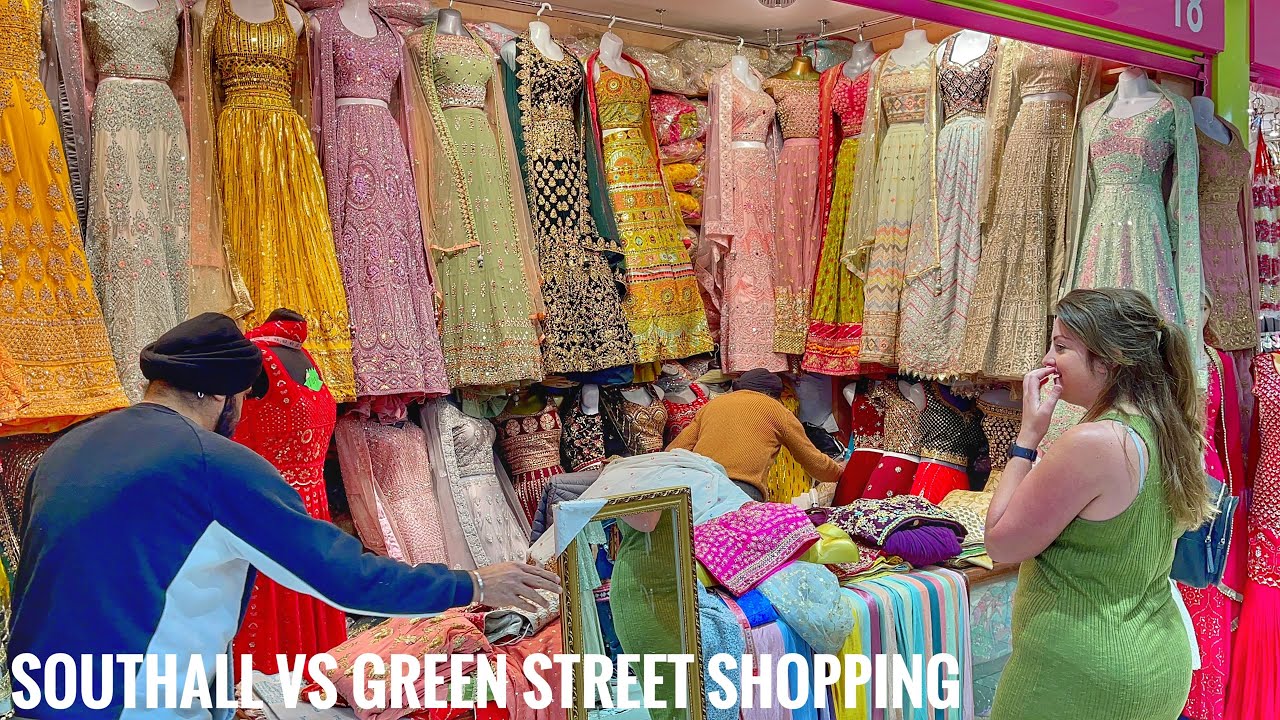 London Walk 2022 | Southall and Green Street Eid Shopping Tour | Asian Shopping Street London