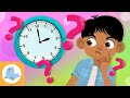 What time is it  learning how to tell time  oclock thirty quarter after   compilation