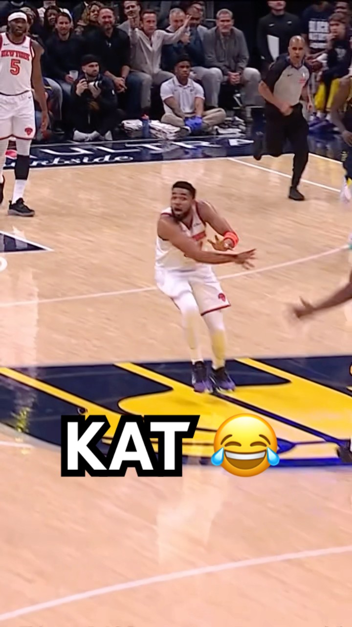 KAT really sells the no look dime ?