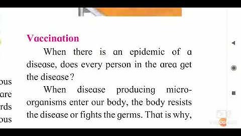 👆Std - 5th sub - EVS 1L. No. 23. Infectious Diseases and how to Prevent them ( Part 4)