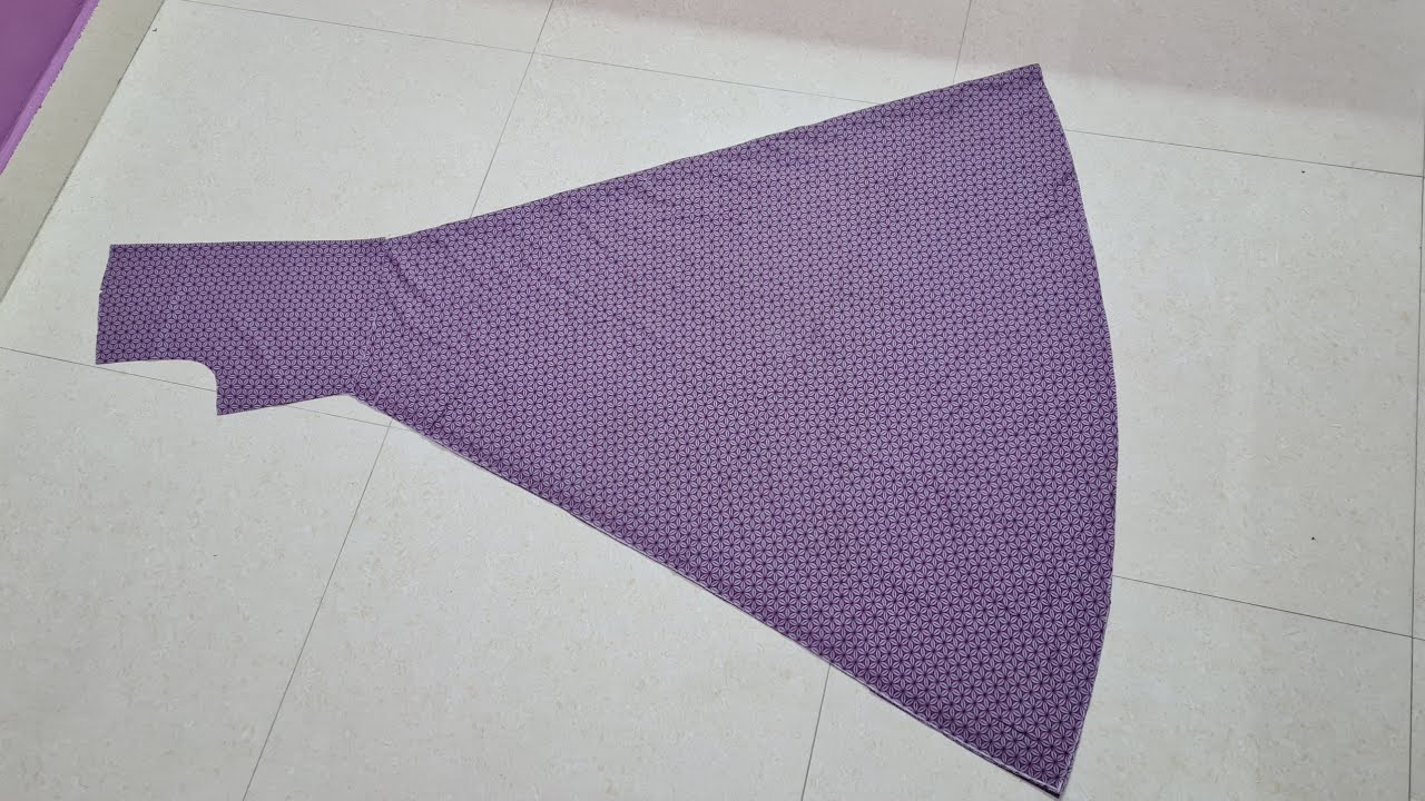 Umbrella Gown Cutting and Stitching