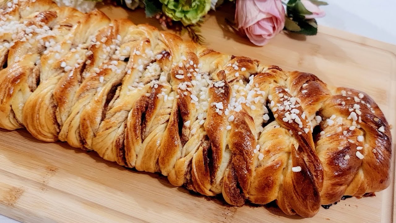 Сладкий хлеб с корицей! Многослойный и идеальный в любое время!