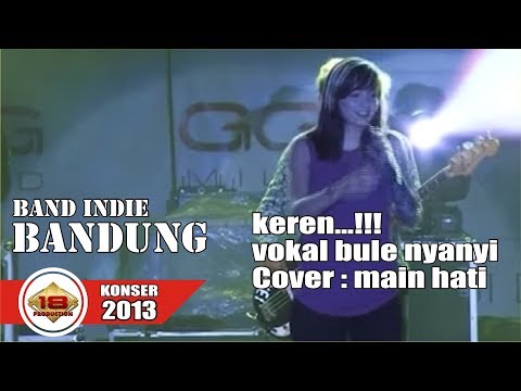 KERENNN ..!!! BAND BANDUNG SATU INI ... MAIN HATI (Live Konser BANDUNG 23 OKTOBER 2013)
