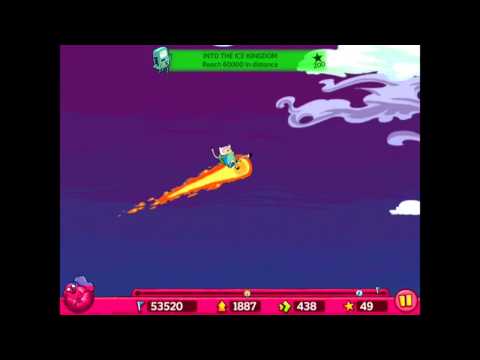 Adventure Time: Super Jumping Finn - Speed Run