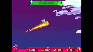 Adventure Time: Super Jumping Finn - Speed Run screenshot 4