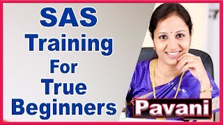 SAS Programming Tutorials Demo | SAS Training Curriculum, Course Content | By Pavani