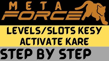 How to activate Level 4 in Meta Force | Meta Force level upgrade