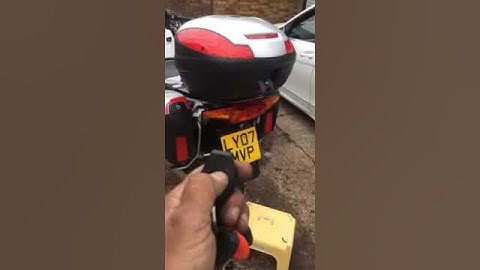 Datatool S4 Red C1 motorbike alarm supplied and fitted by R &D ELECTRICS 07739540000