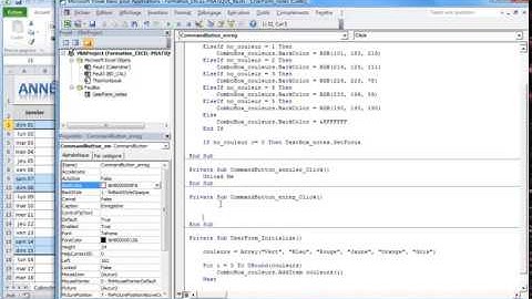 [EXCEL] Formation VBA avancée (17/34)