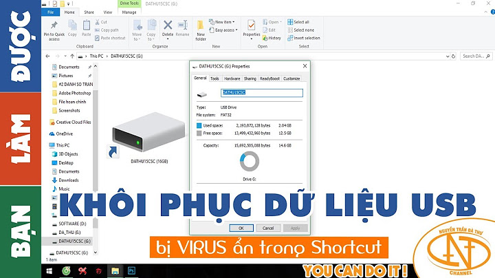 Hướng dẫn xóa dữ liệu trong usb đã dính virus