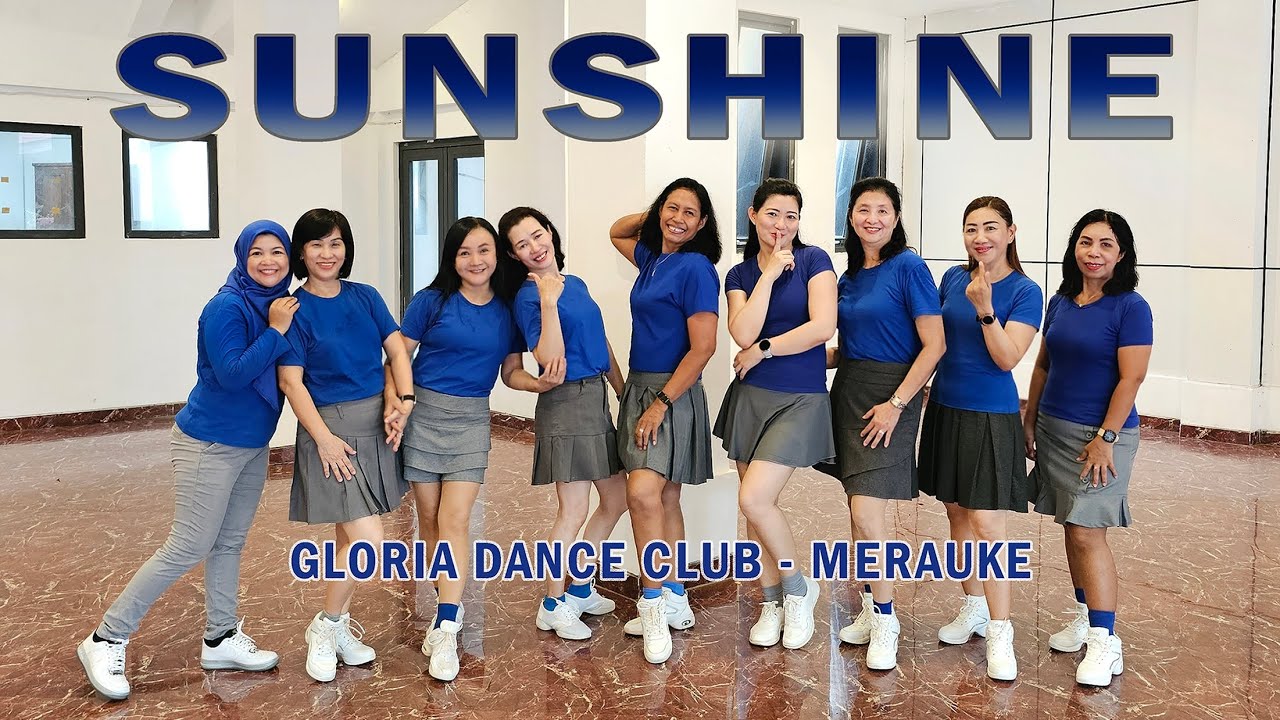 SUNSHINE // LINE DANCE // Choreo CAECILIA MARIA FATRUAN // GDC MERAUKE PAPUA SELATAN - INA