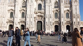 Walking in Milan - 4K Italy  Fashion District