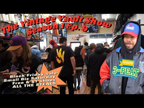 The Vintage Vault Show Episode 9! Black Friday, Sneaker Buyouts, Free Giveaways, and more!