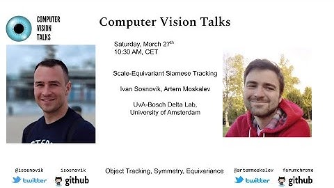 Scale Equivariant Siamese Tracking | WACV 2021 | Ivan Sosnovik & Artem Moskalev