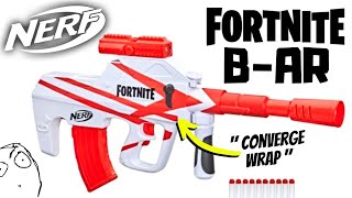 New Nerf Fortnite B-AR: Nerf Bullpup Burstfire Assault Rifle Goodness. Its a thing.